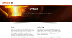 Desktop Screenshot of amsta.se