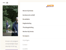 Tablet Screenshot of amsta.nl